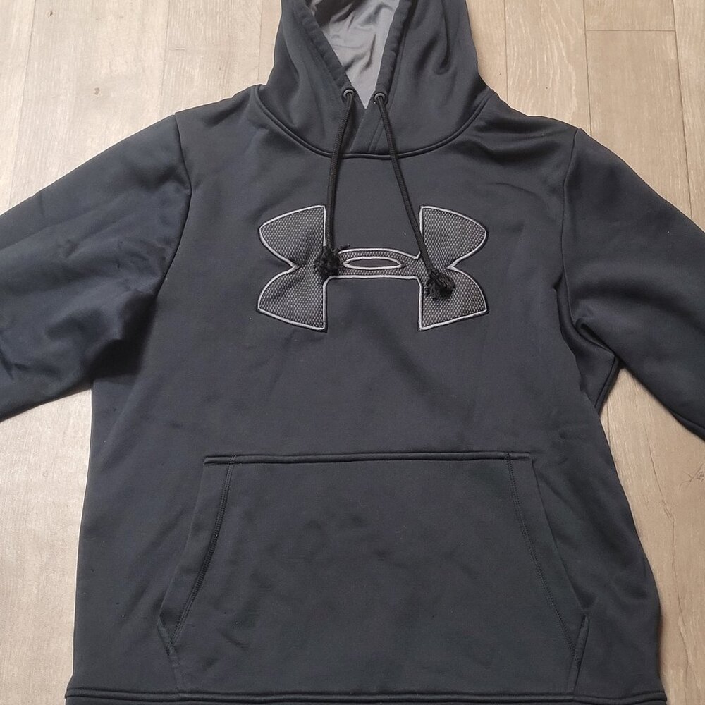 Black Under Armour ColdGear hoodie